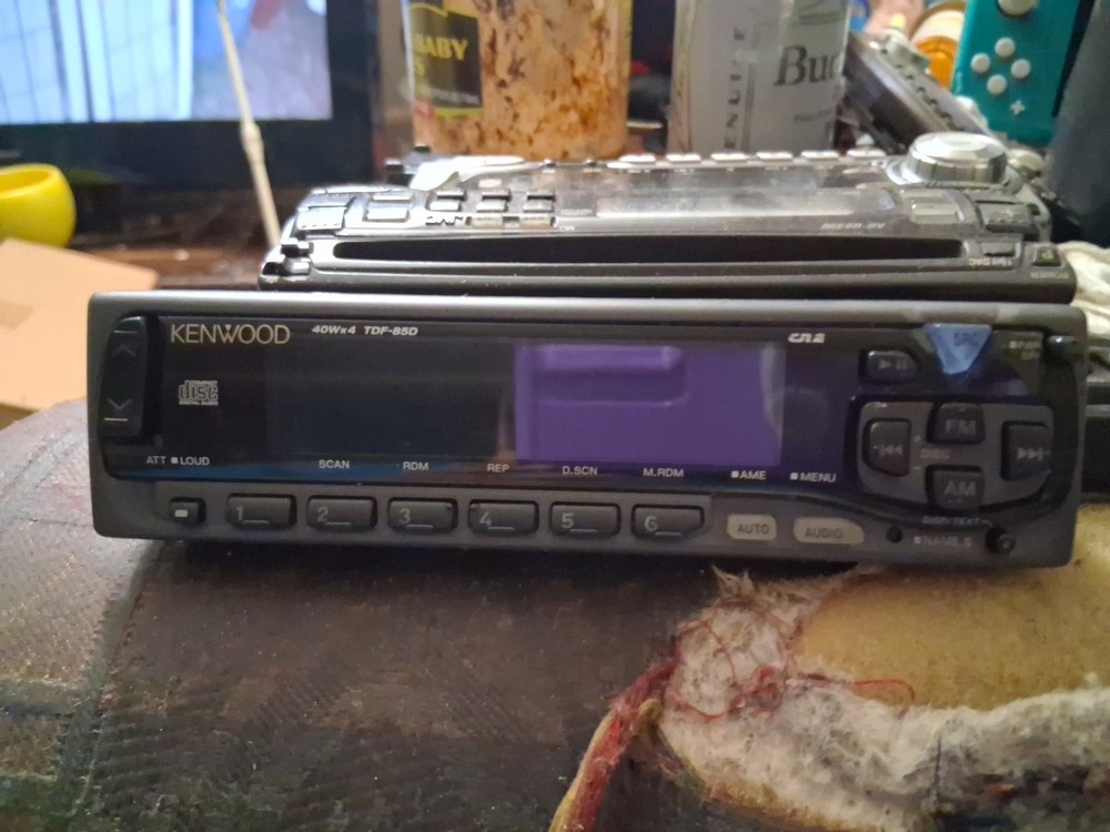 Kenwood Tdf 85d Faceplate Only Cd Player