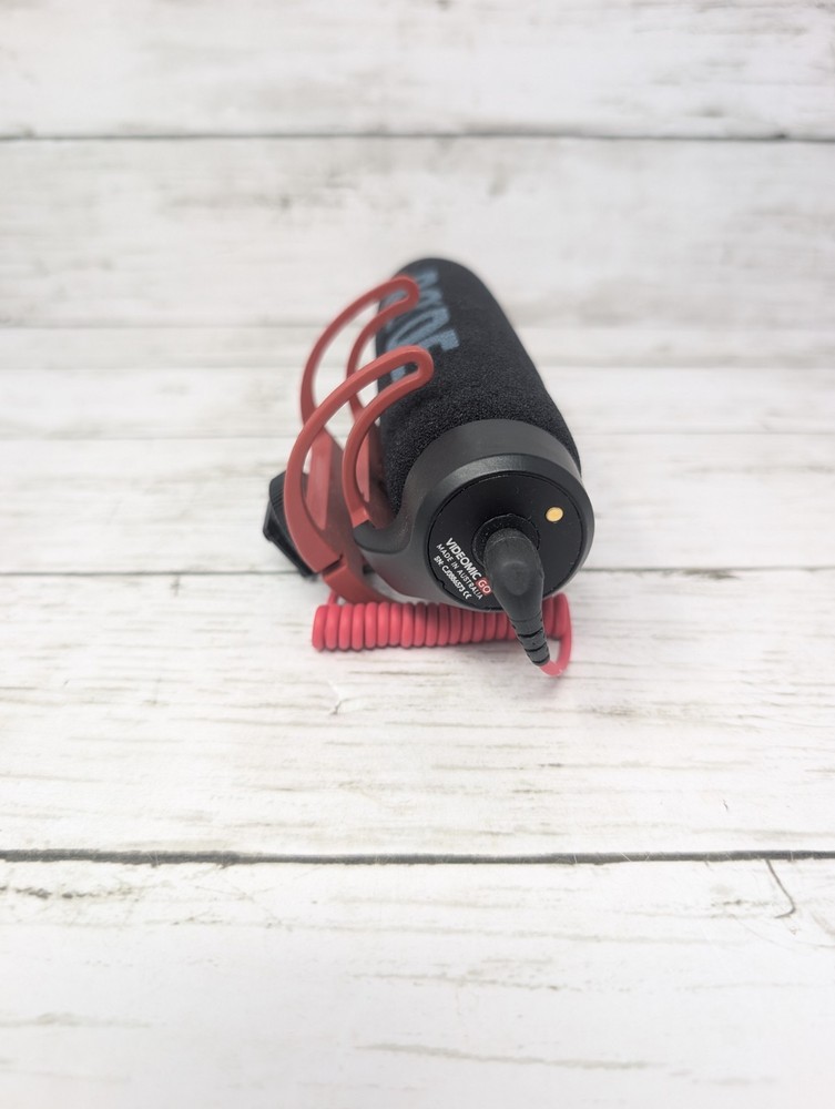 Rode VideoMic GO Lightweight On Camera Microphone Great Condition Tested Mint