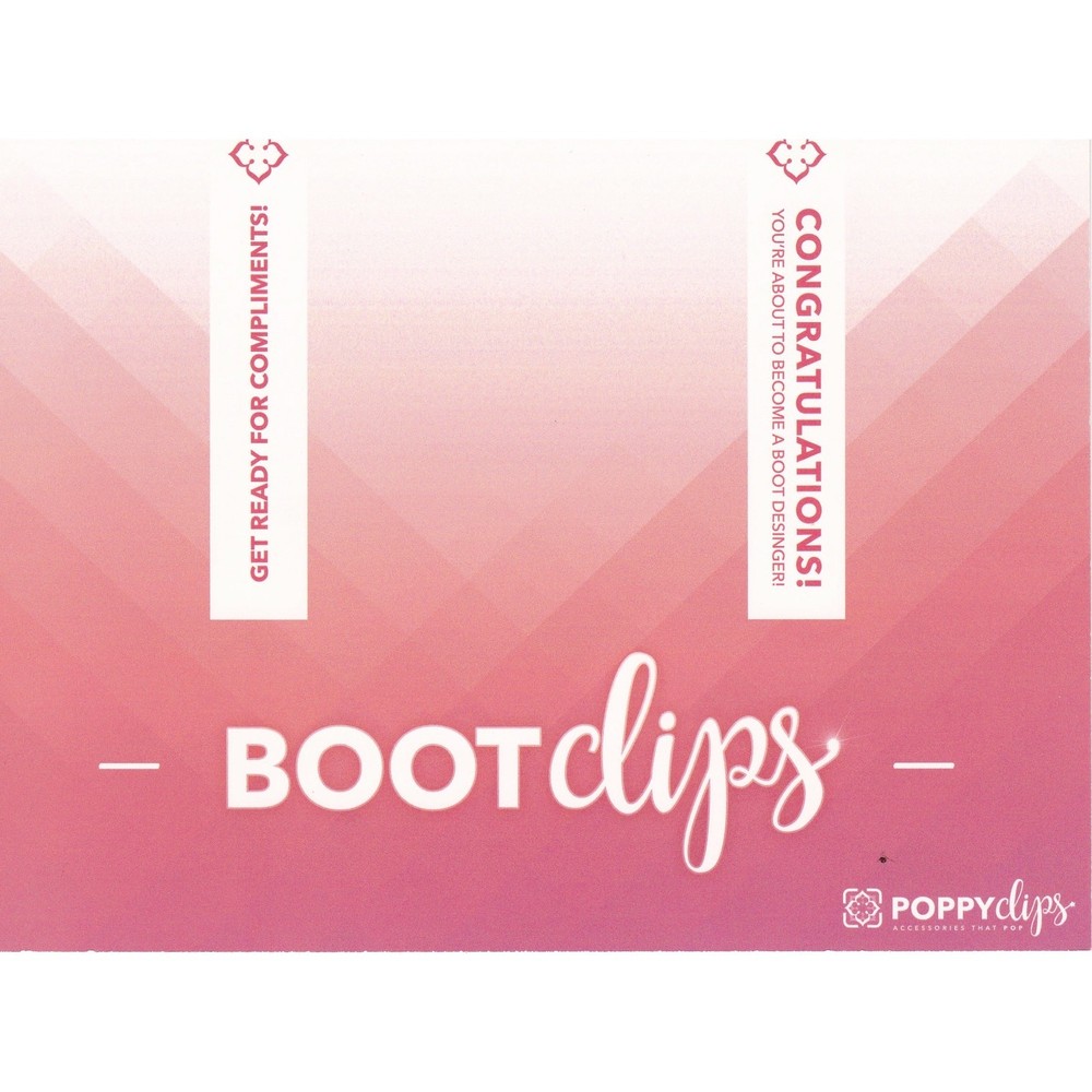 PoppyClips BootClips Fairy Wings