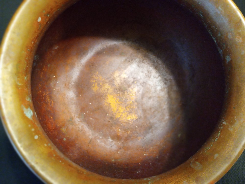 Copper Ware Unique Crafted Solid Copper Hand Hammered 5.5"x3.5"