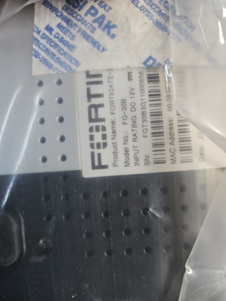 Fortinet Fortigate-30B FG-30B Firewall Security Appliance NEW