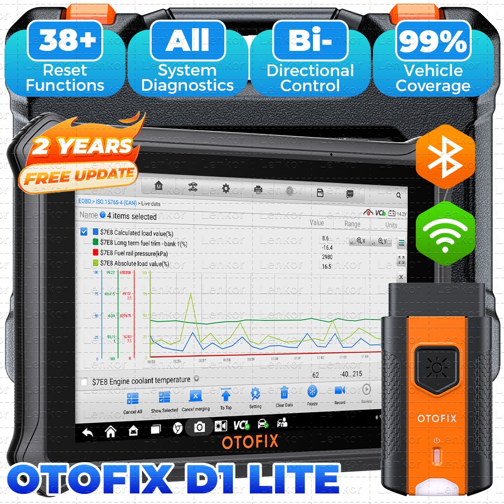 OTOFIX D1 Lite OBD2 Scanner Wireless Diagnostic Tool Full System Active Test