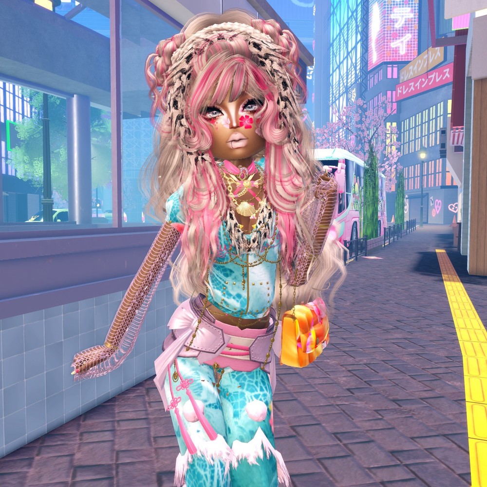 Dress To Impress *DLC CODE* 🩵 Bubblegum Gal FASHION PACK Patterns - Msg ASAP