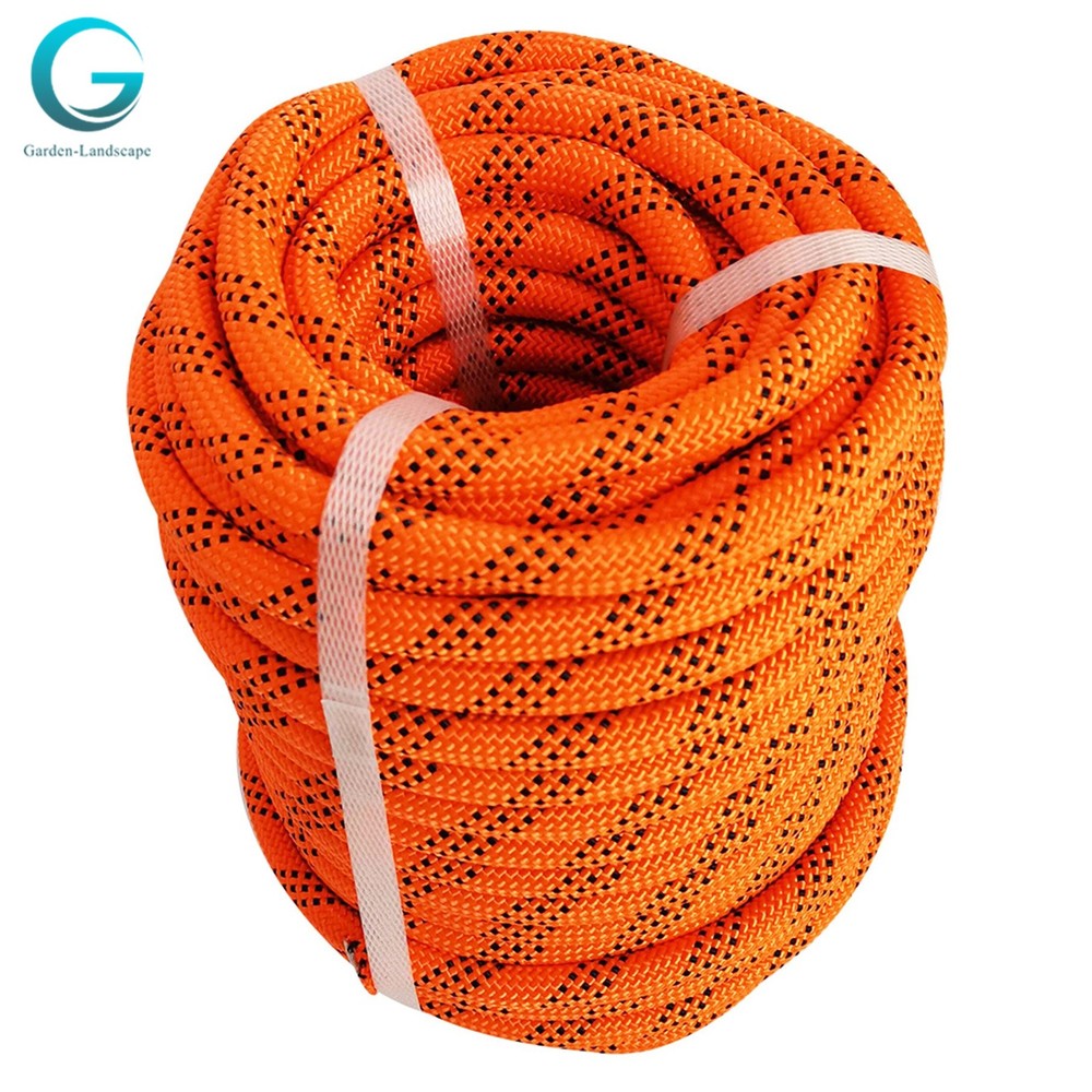 Double Braid Polyester Rope Arborist Bull Tree Rigging Work Utility 1/2" 100ft