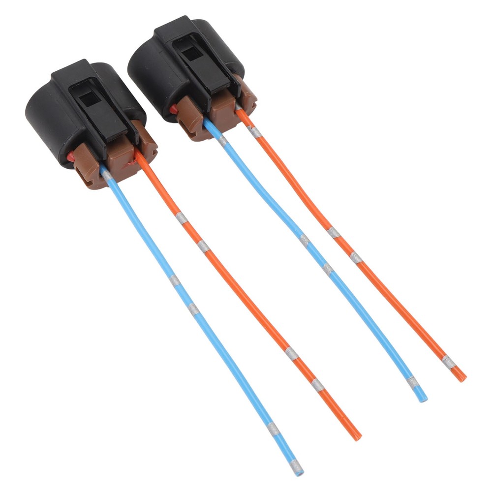 2PCS Headlight Bulb Socket Wiring Connector Adapter Plug 90980 11659 Stable Con･