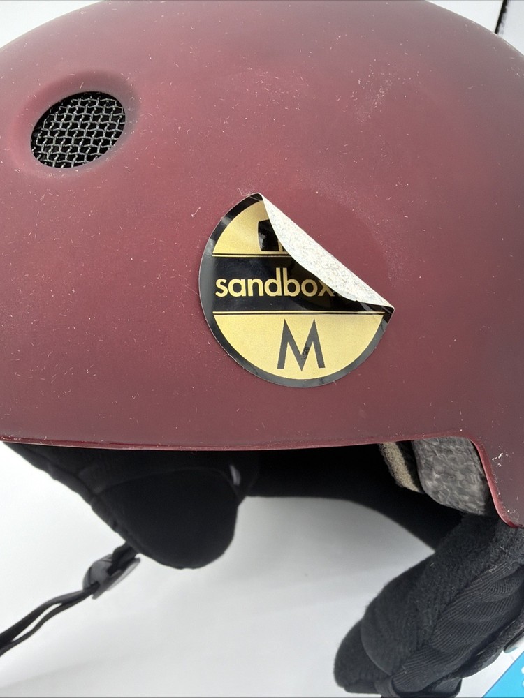 SANDBOX Legend Snow Helmet - Matte Cabaret | Medium