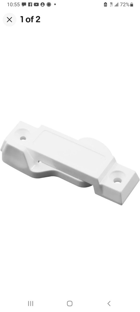 Prime-Line Universal Sash Lock Latch for Vertical and Horizontal Sliding Window