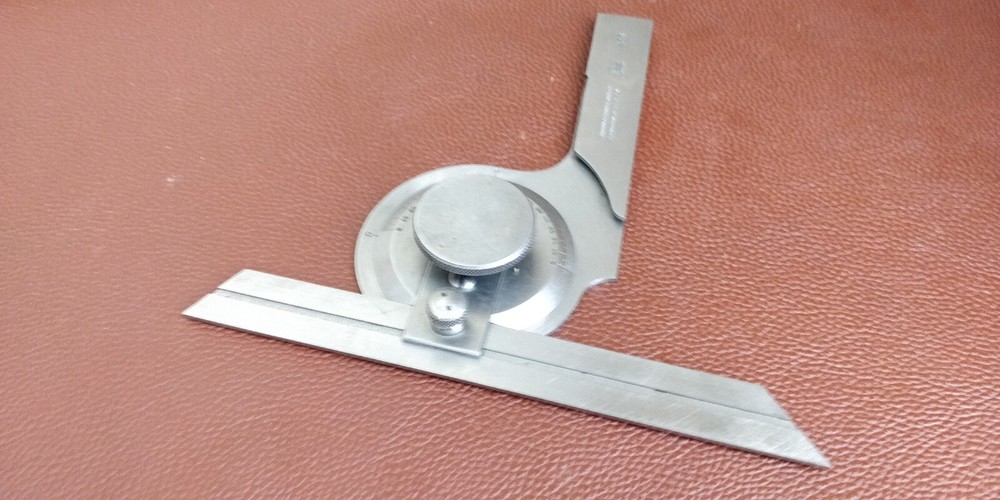 Brown & Sharpe 599-493-6 6" IMPROVED BEVEL PROTRACTOR,