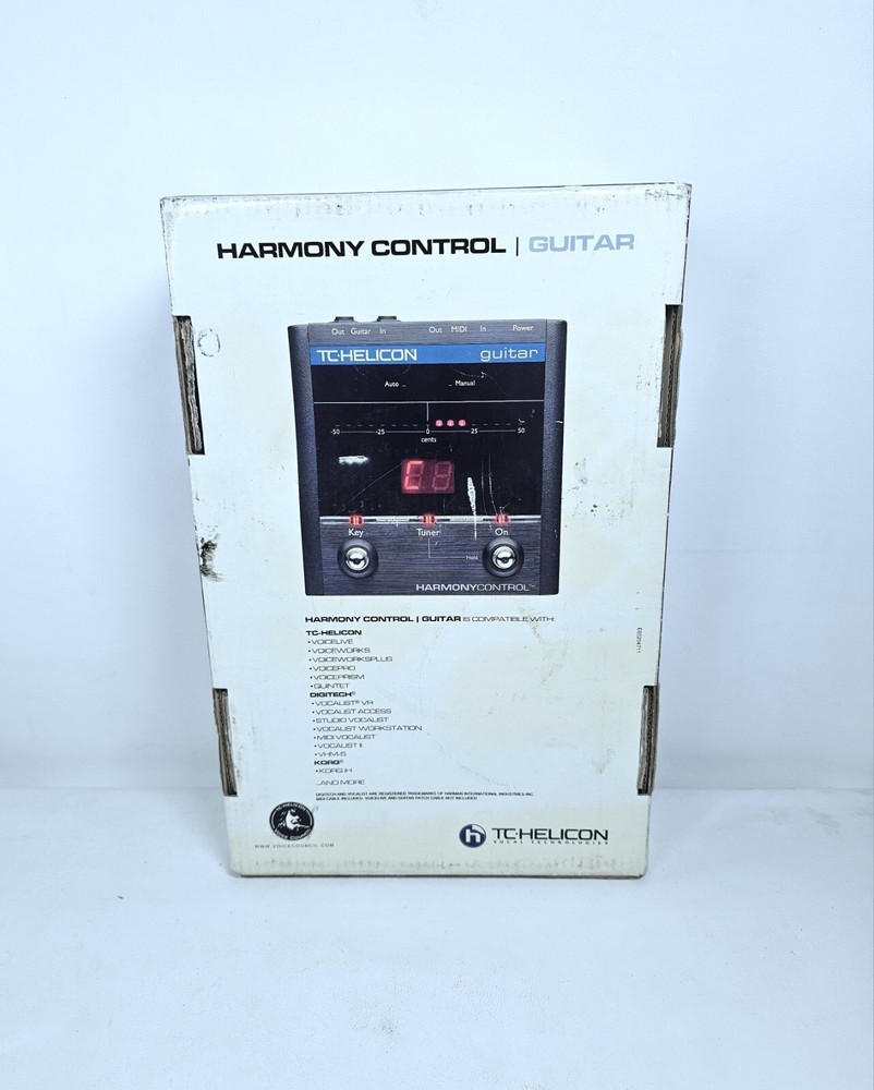 TC Helicon Harmony Control Guitar Controller MIDI Effect Pedal - See Details