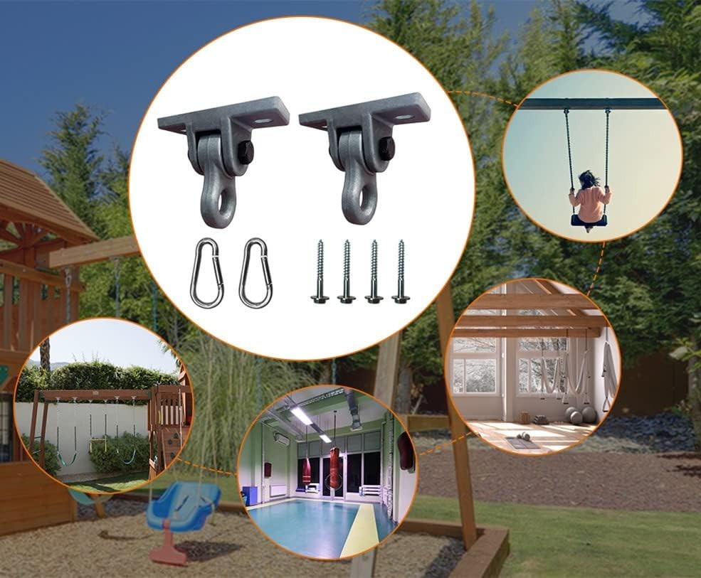 Aluminum Swing Hangers 2-Pack