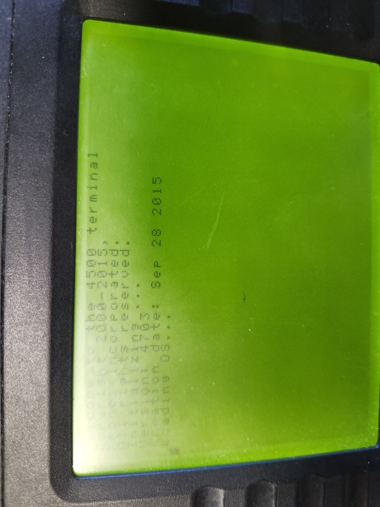 KRONOS System 4500 Time Clock Card Reader Terminal touch ID and power supply