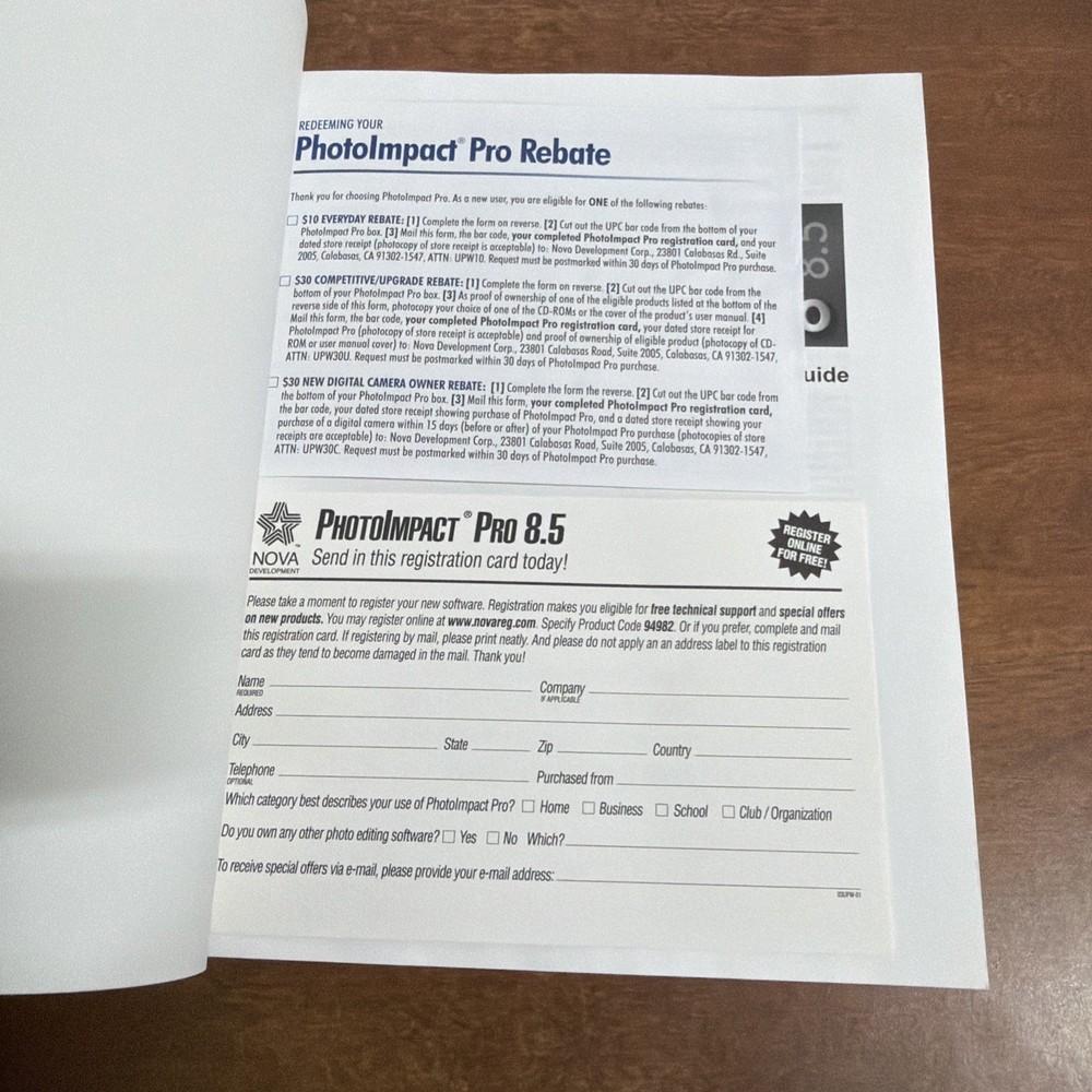 Photo Impact Pro 8.5 User Manual