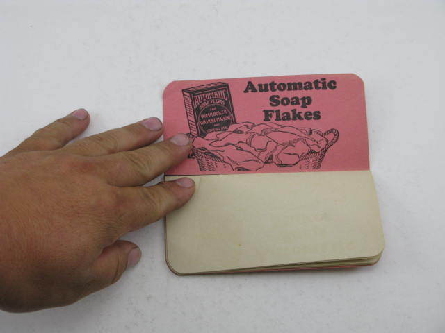 Vintage Kitchen Klenzer Hurts Only Dirt Cleans Quick &Easy Advertising Notepad