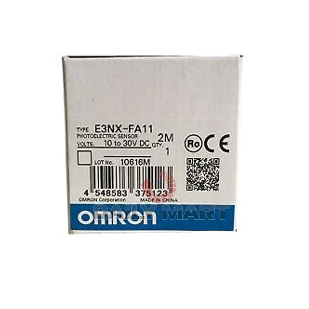 New In Box OMRON E3NX-FA11 Photoelectric Sensor