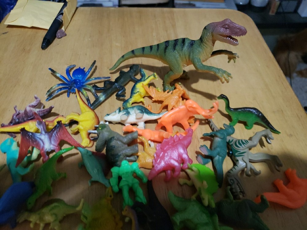 Bulk Lot of Small Plastic Dinosaurs