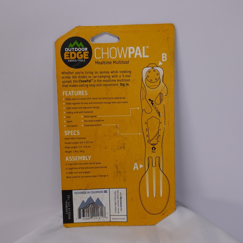 Outdoor Edge Chow Pal New