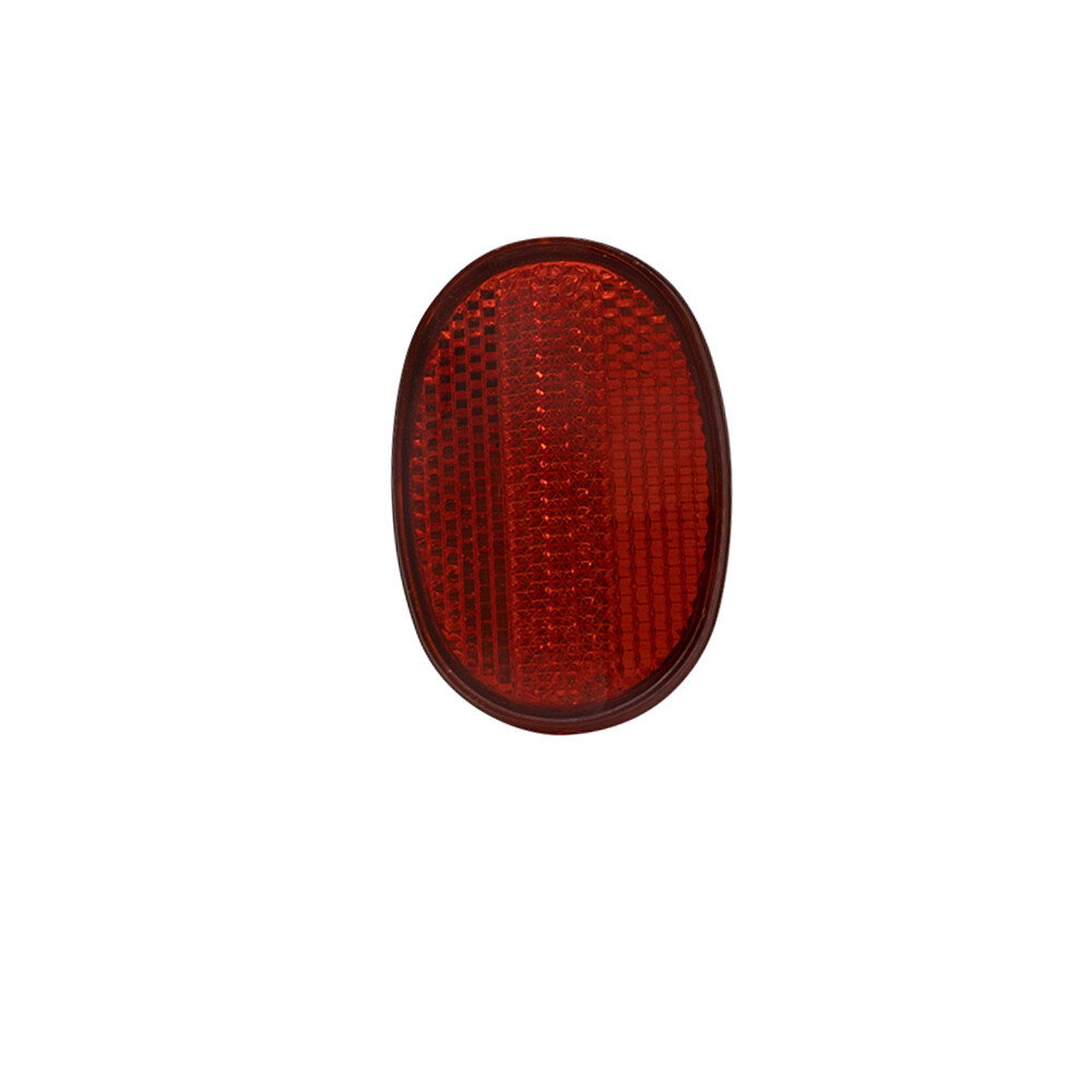 NEW! BICYCLE OVAL STYLE REAR REFLECTOR RED