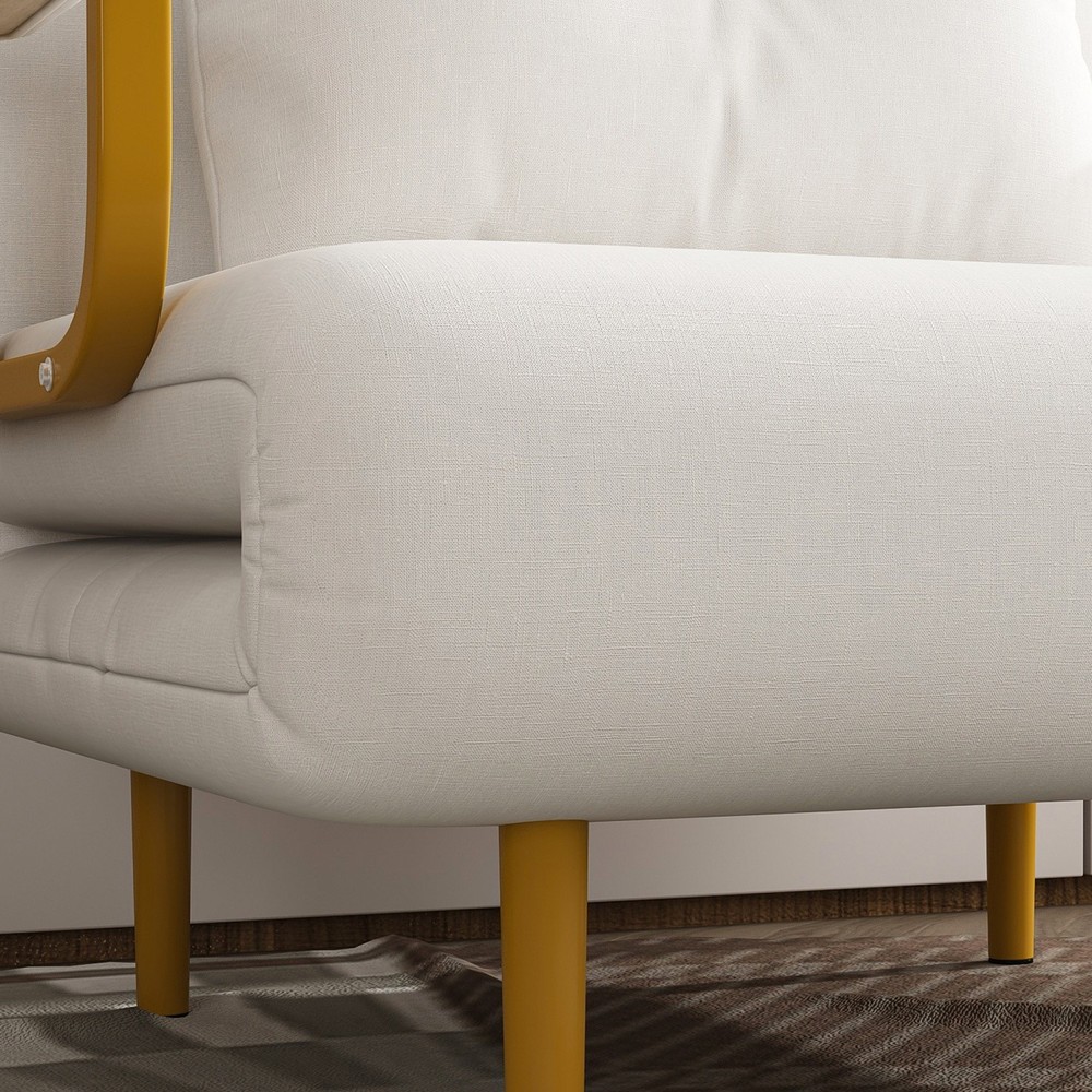 Convertible Sofa Bed 5-in-1 Multi-Function Folding Single Sofa Chair with Pillow