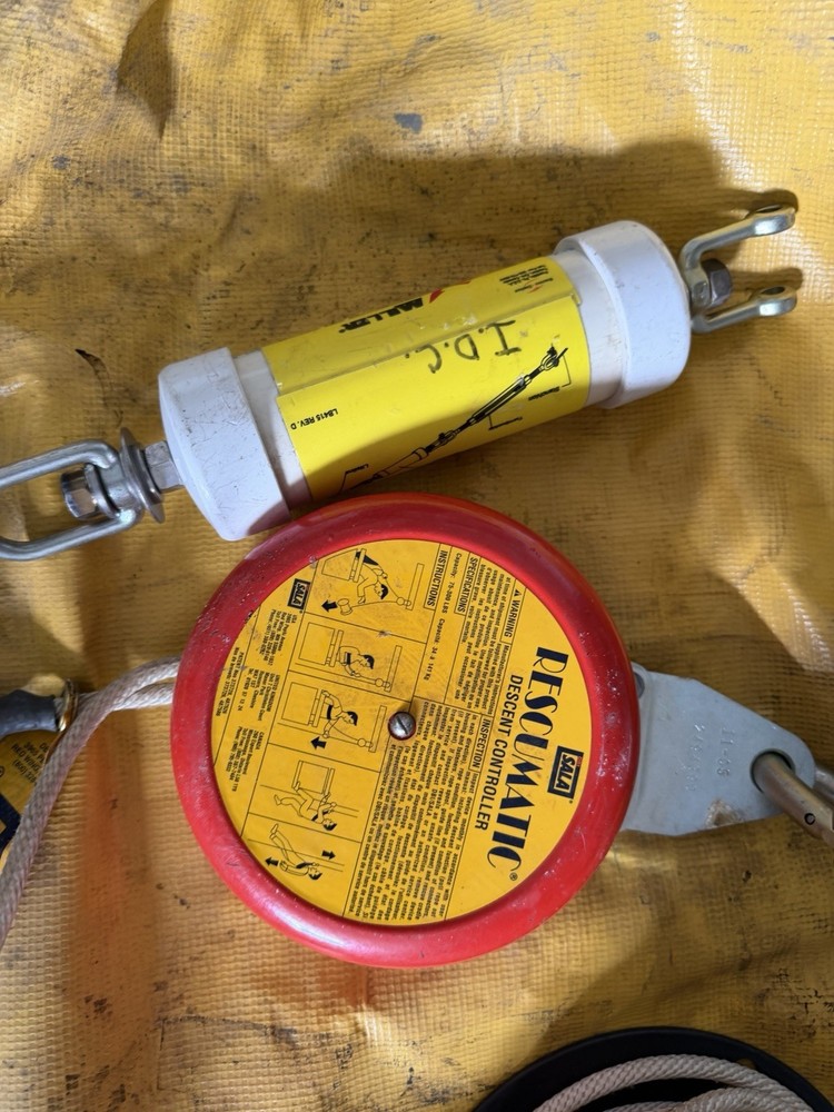 DBI SALA Resumatic Emergency Rescue Tripod System Winch Descent Controller