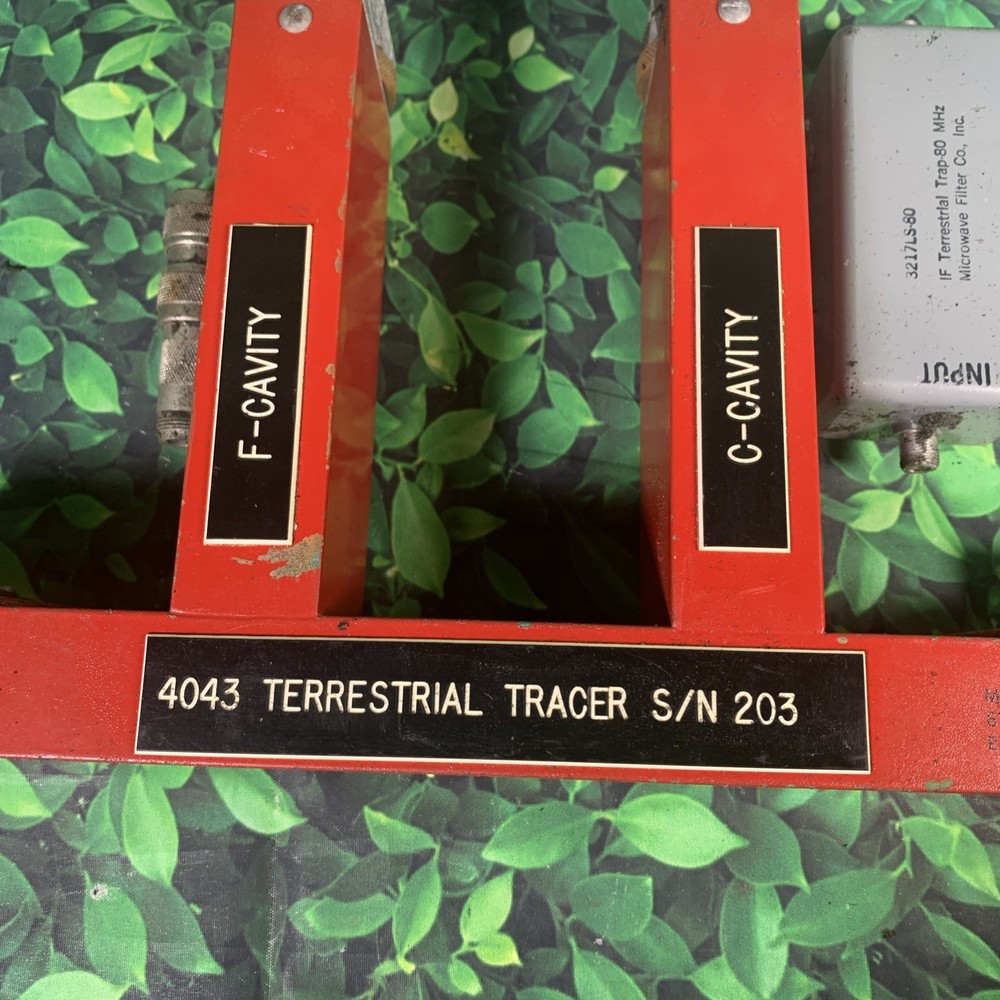 Terrestrial Tracer 4043 Microwave Filter Used