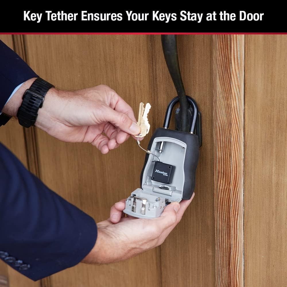 Master Lock 5490D Retractable Lock Box Key Tether For Master Lock Lock Boxes 540