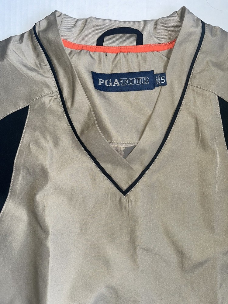 PGA Tour Golf Vest Size Small Side Pockets