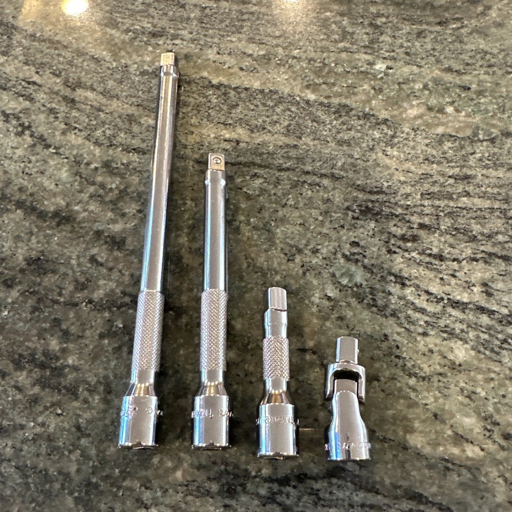 Snap On value combo 1/4” extension universal package 2,4,6” extensions, tmu8B