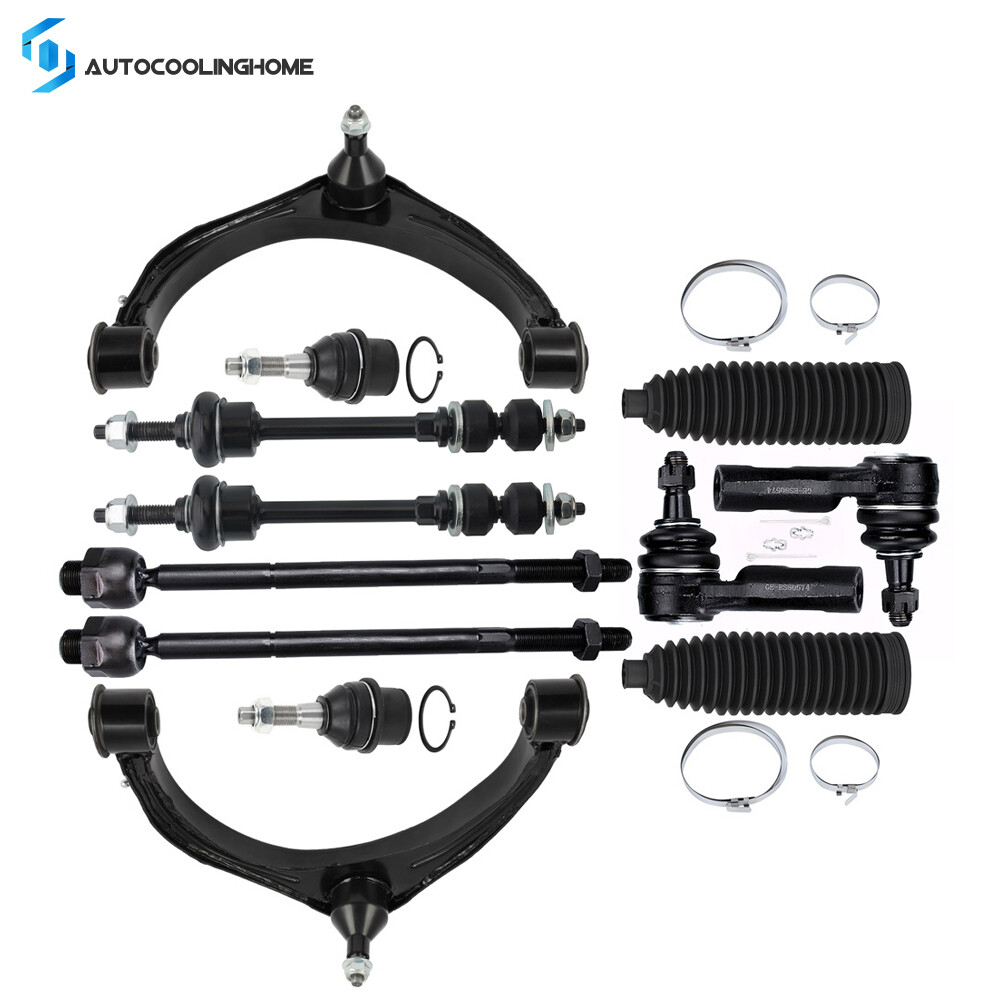 For 2011-2012 Ram 1500 Front Upper Control Arm Ball Joint Tie Rod End Sway Bar