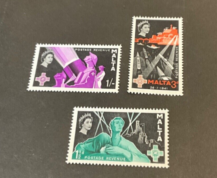 Malta Scott #269-71 never hinged