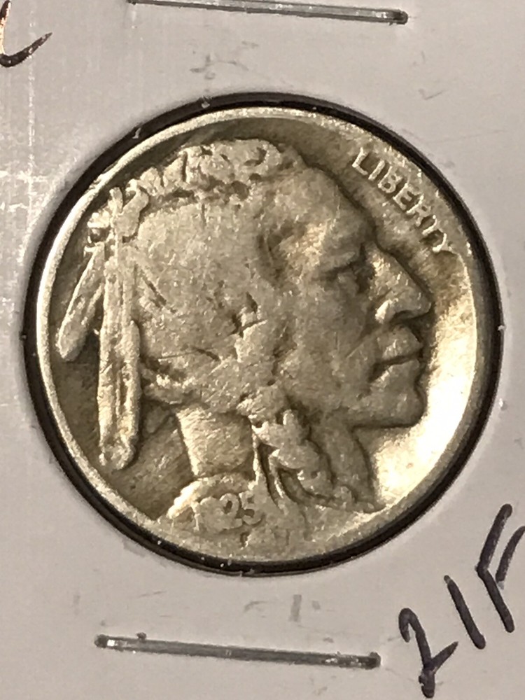 1925 Buffalo Nickel F