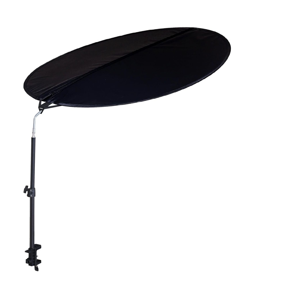 Office Cubicle Desk Shade, Foldable 36 Inch, Light-Proof Canopy