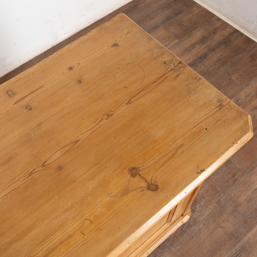 19th Century Danish Pine Sideboard Cabinet