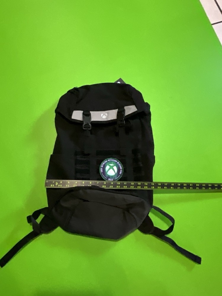 Microsoft Xbox One Aurora Employee Exclusive Tactical Backpack Patch New
