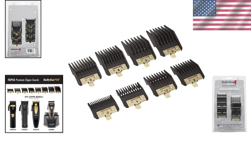 Professional-Grade Guards for Hair Clippers