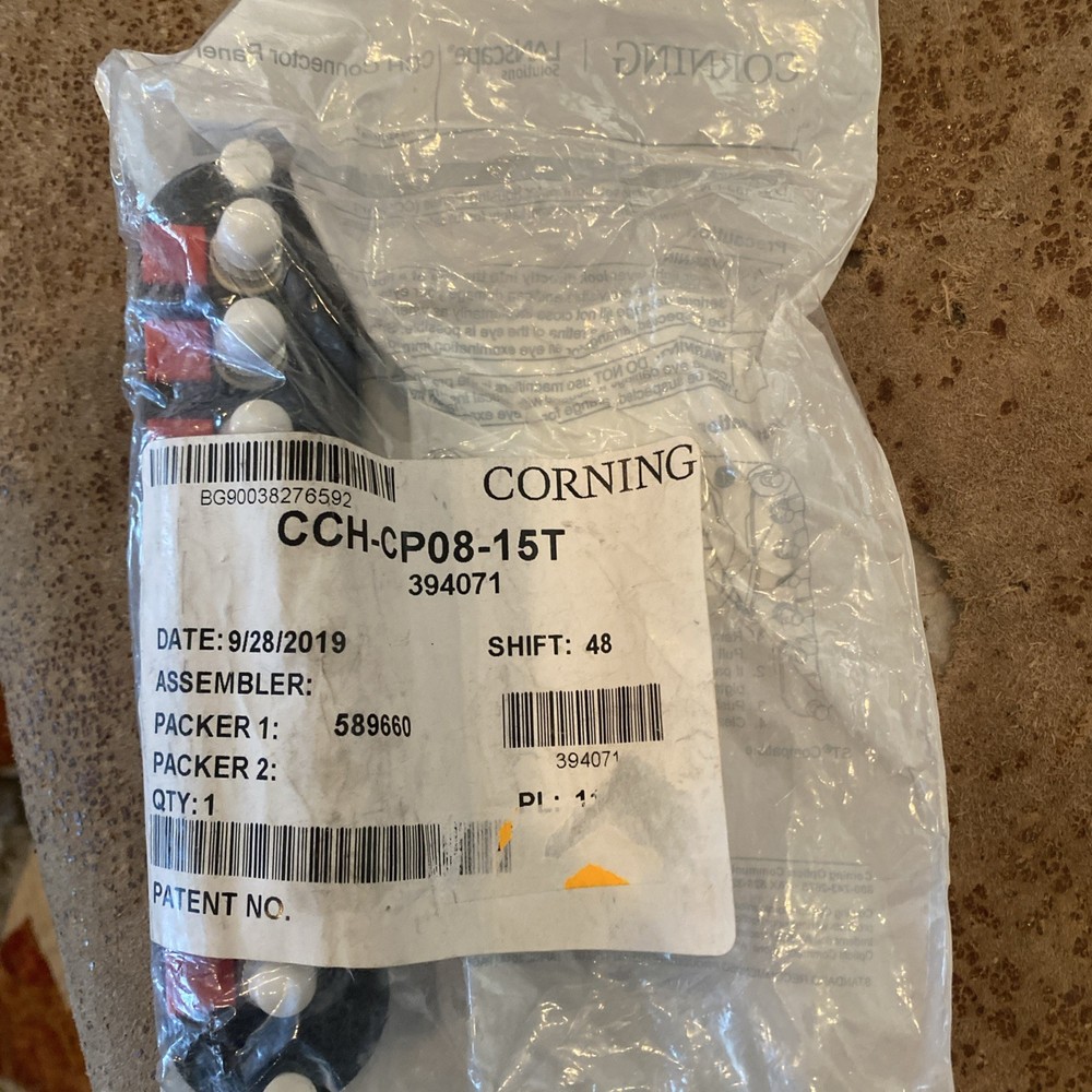 *NIB* Corning CCH-CP08-15T