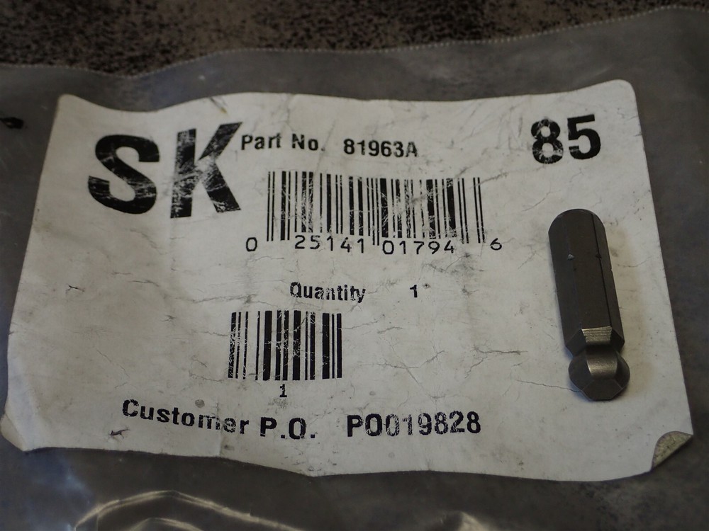 81963A SK Tools 8 mm Ball Hex Bit (BN109)