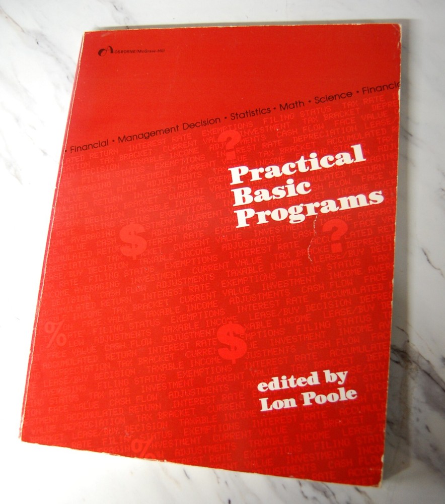 Practical BASIC Programs Code for many applications