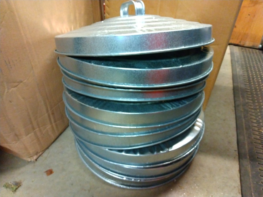 BEHRENS 10 Gallon Replacement Trash Can Lid #38109