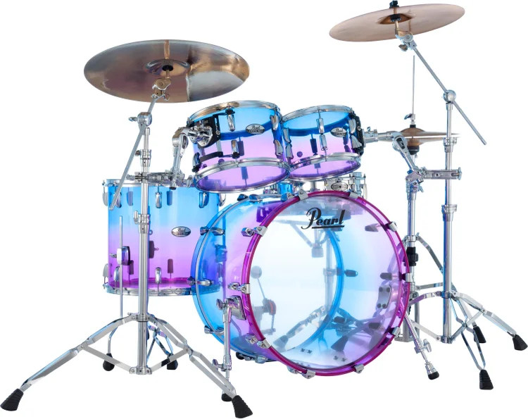 Pearl Crystal Beat 4-piece Shell Pack - Cotton Candy Fade