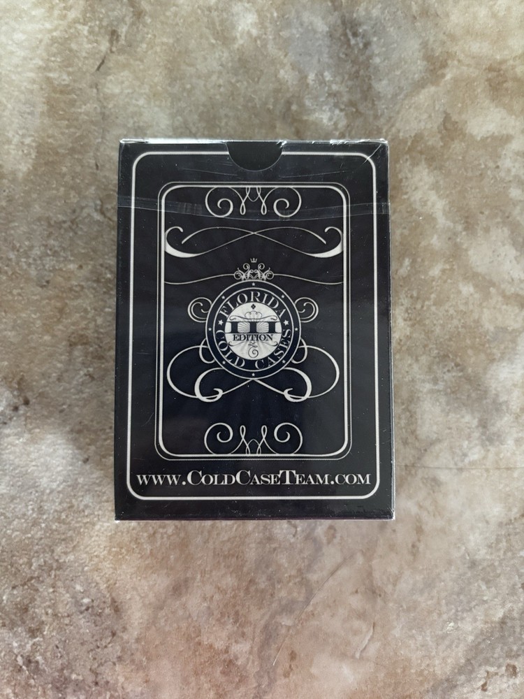 Florida Unsolved Homicides Missing Persons Cold Case Playing Cards 3rd Edition