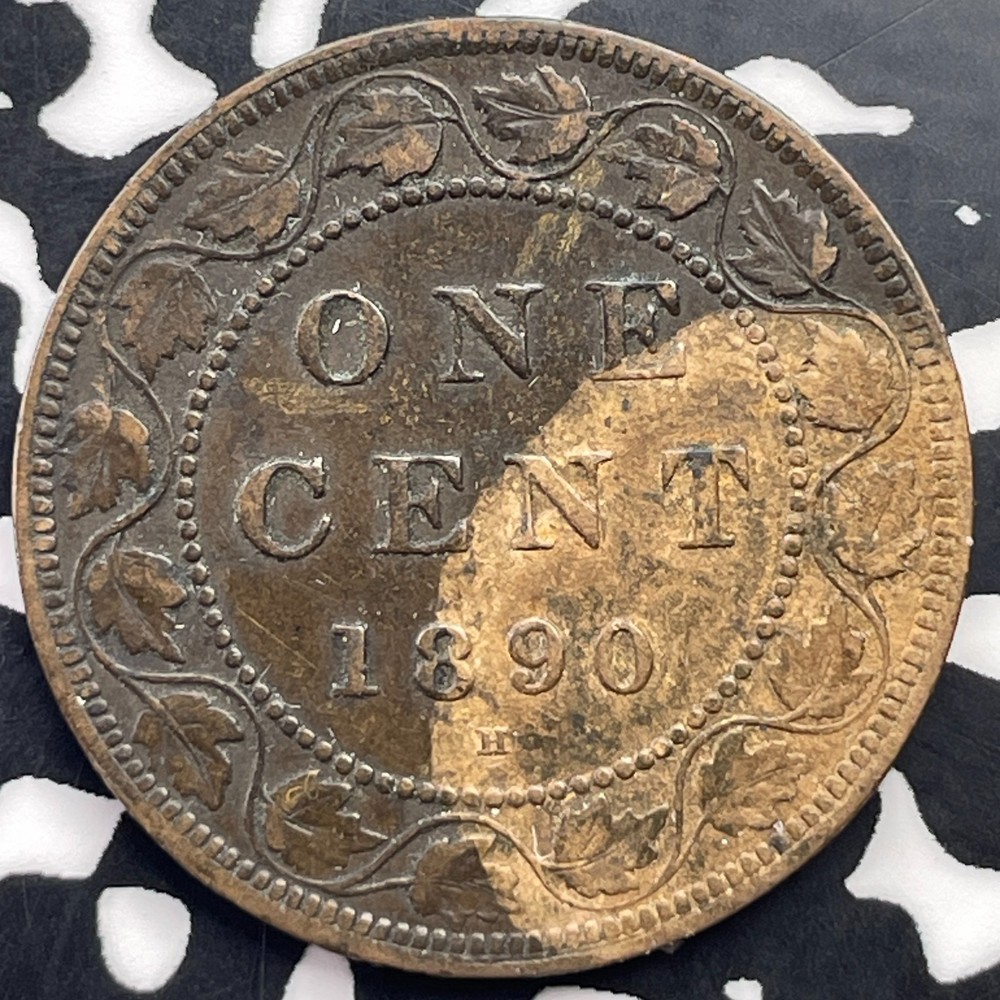 1890-H Canada Large Cent Lot#C2858 Nice!