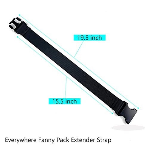 Fanny Pack Extender Belt | Elastic Strap Everywhere Extender Belt -1.5inch