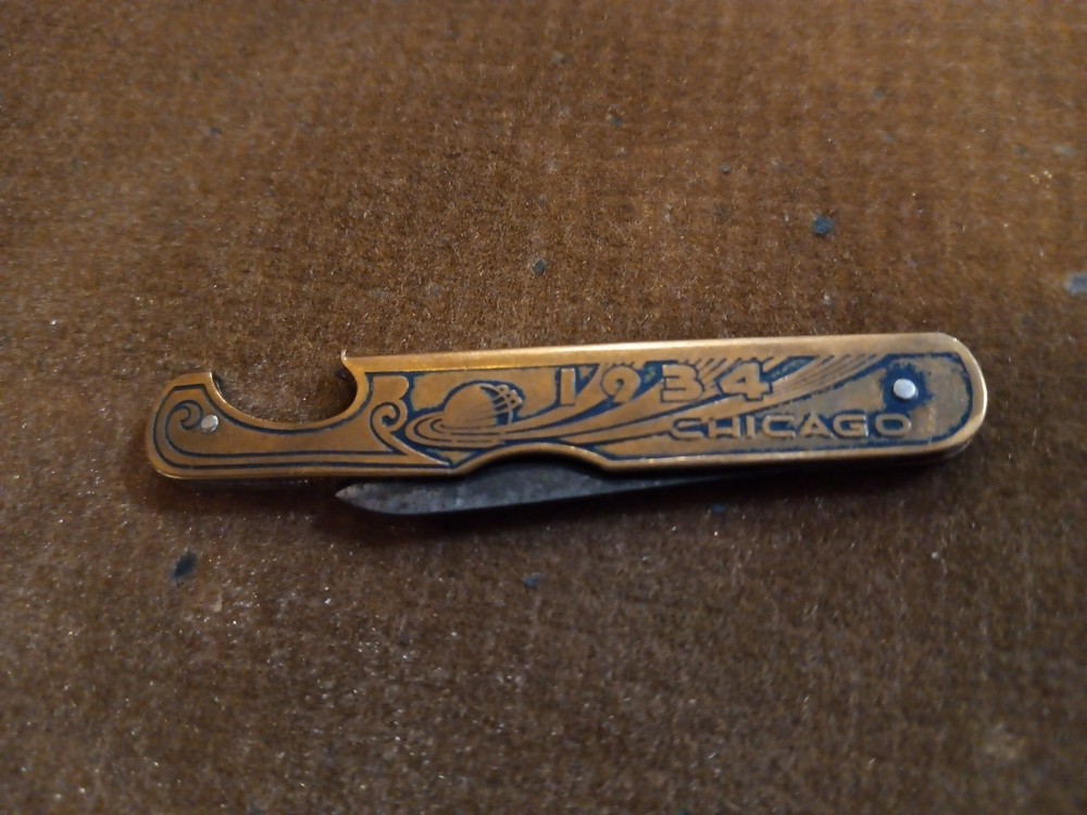 1934 Chicago Brass Knife