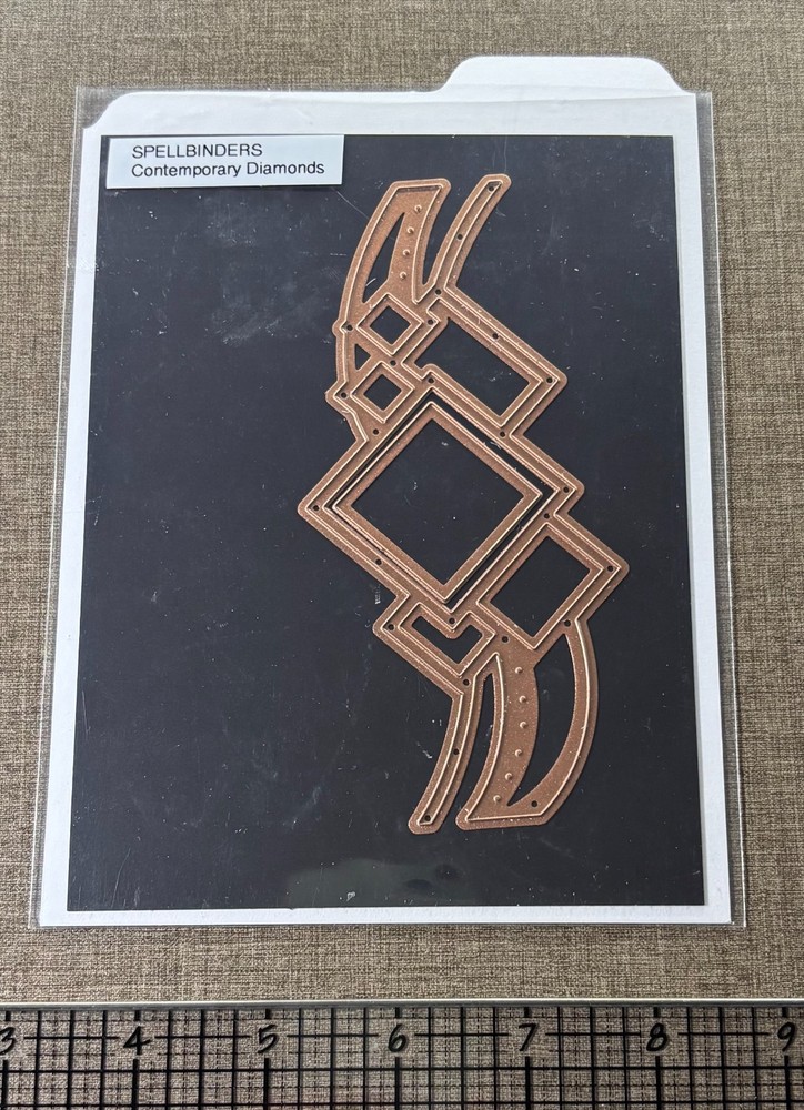 Spellbinders Contemporary Diamonds Die Set