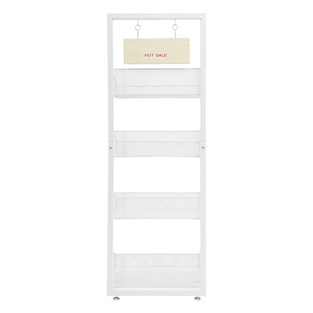 Snack Display Shelf, Retail Storage Rack, Candy Organizer Fruit Storage Basket