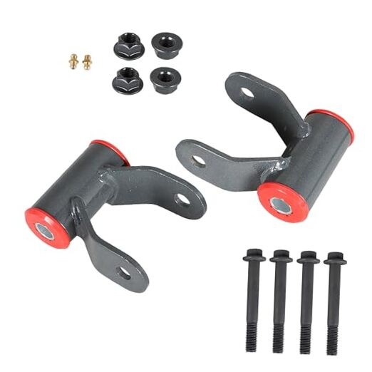 2inch Rear Drop Shackles Lowering Kit Replacement for Ram 1500 2002-2008