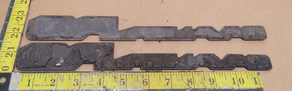 (2) CHEVROLET CAVALIER RS CIRCA '90 EMBLEMS 11.8" (X115}