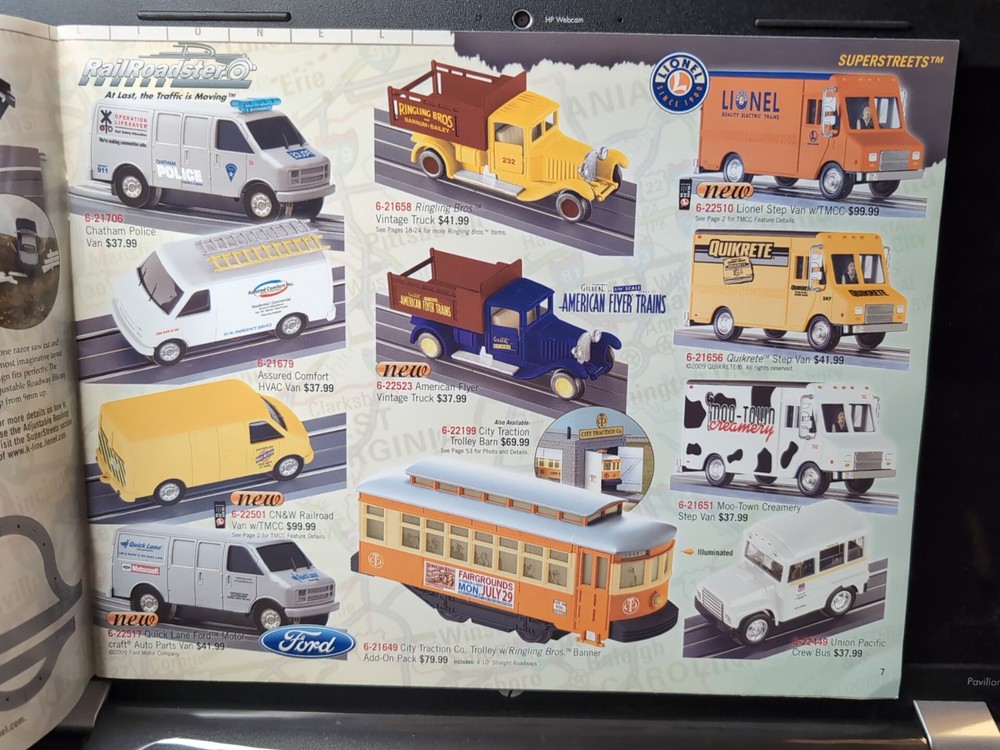 2009 K-Line by Lionel Volume 1 Catalog Back Issue