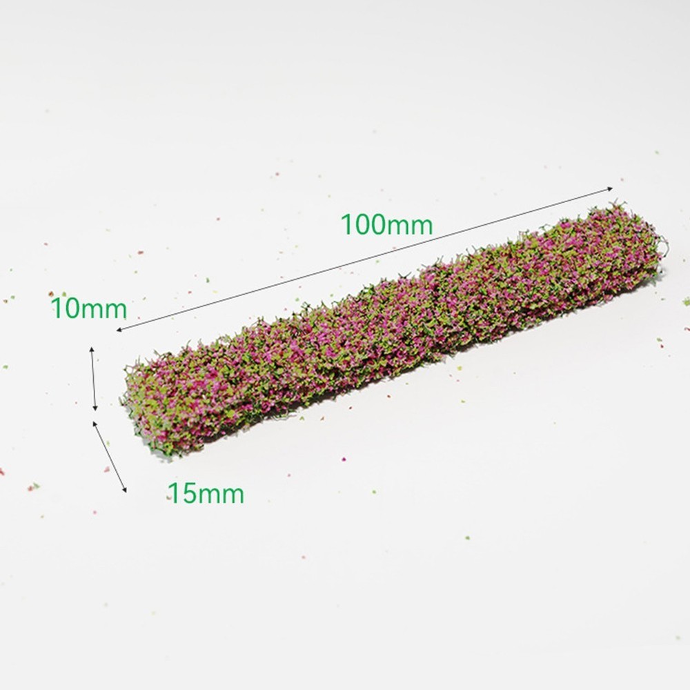 Miniature Landscaping Set 9 Shrub Strips & 6 Model Trees for Creative Projects