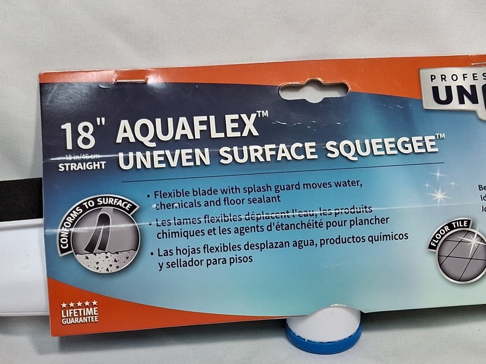 Unger 18" Aquaflex, Uneven Surface Squeegee,